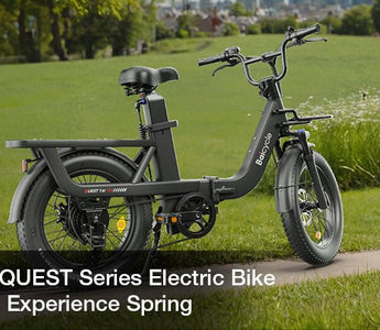 Ride the QUEST Series Electric Bike and Fully Experience Spring - Baicycle