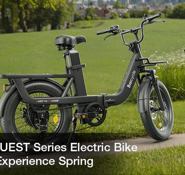 Ride the QUEST Series Electric Bike and Fully Experience Spring - Baicycle